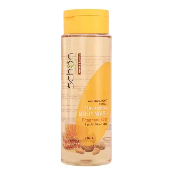 شامپو بدن شون Almond And Honey با عصاره عسل و بادام حجم 420 میل