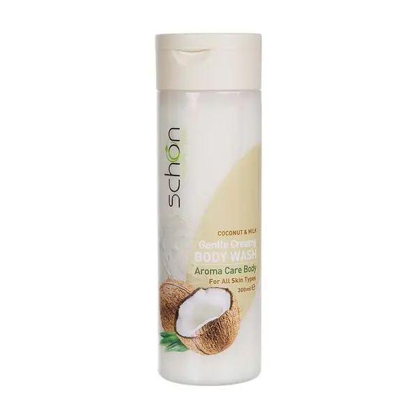 شامپو بدن شون مدل Coconut And Milk نارگیل و شیر حجم 300 میلی لیتر