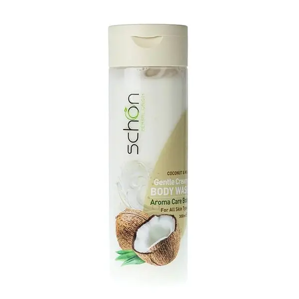 شامپو بدن شون مدل Coconut And Milk نارگیل و شیر حجم 300 میلی لیتر