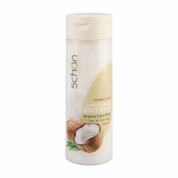 شامپو بدن شون مدل Coconut And Milk نارگیل و شیر حجم 300 میلی لیتر