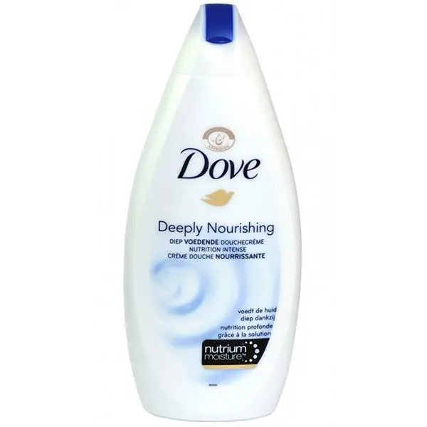 شامپو بدن کرمی Dove مدل deeply nourishing حجم 500 ml