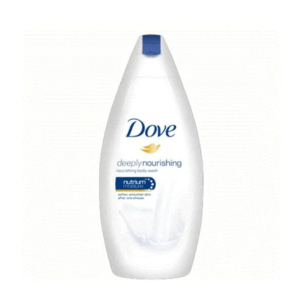شامپو بدن کرمی Dove مدل deeply nourishing حجم 500 ml