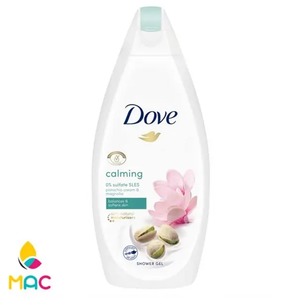 شامپو بدن داو حاوی کرم پسته با رایحه گل مگنولیا Dove Shower Gel Pistachio Cream & Magnolia 500ml
