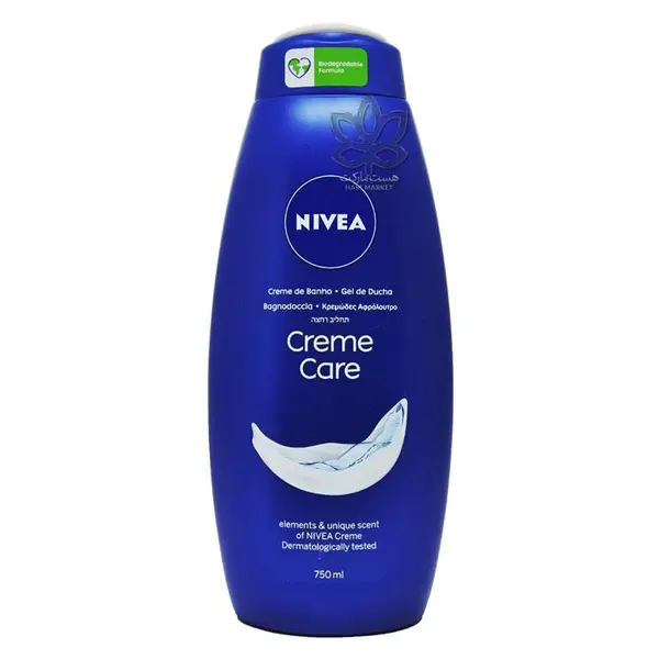 شامپو بدن نیوا Nivea مدل Cream care حجم 750 میلی لیتر