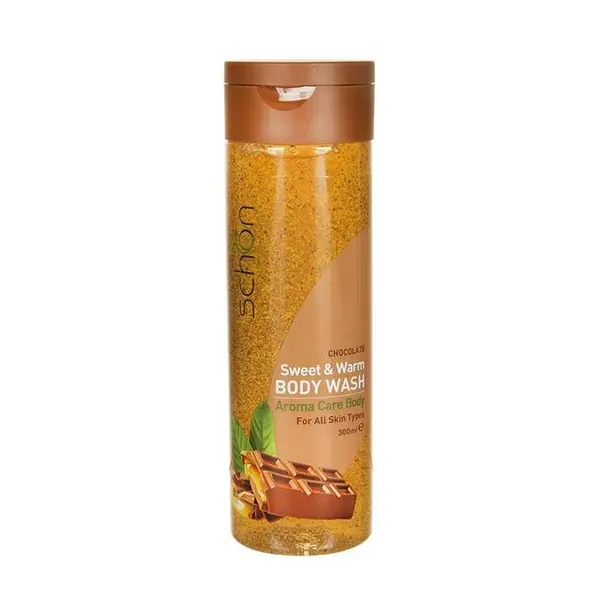 شامپو بدن شفاف شکلات Chocolate شون مدل نرم کننده حجم 300 میلی لیتر