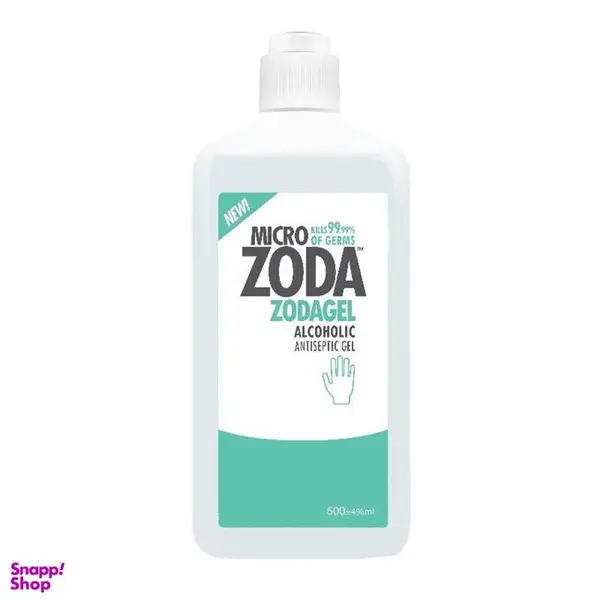 ژل ضدعفونی کننده دست میکروزدا سری ZODAGEL حجم 500 میلیلیتر ژل ضدعفونی کننده دست میکروزدا سری ZODAGEL حجم 500 میلیلیتر