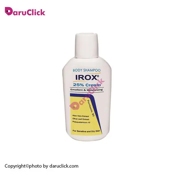 شامپو بدن کرمی کودک ایروکس حجم 200 میل Dry Skins
