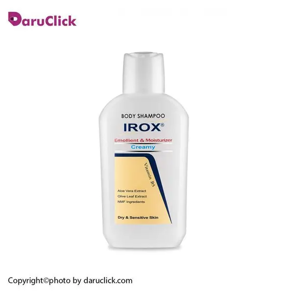 شامپو بدن کرمی کودک ایروکس حجم 200 میل Dry Skins