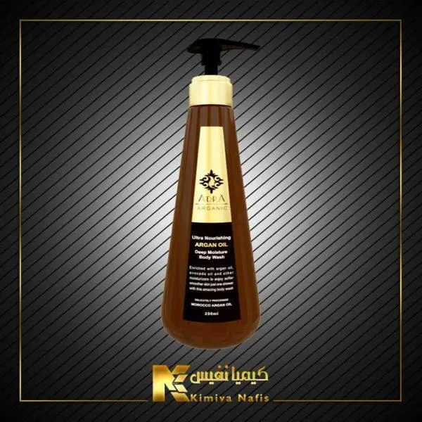 شامپو بدن آدرا حاوی روغن آرگان حجم 250 میل