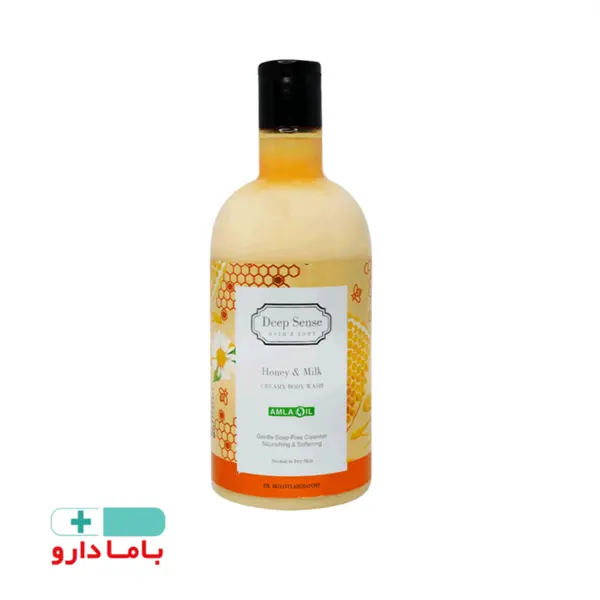 شامپو بدن شیر عسل دیپ سنس 400 میل