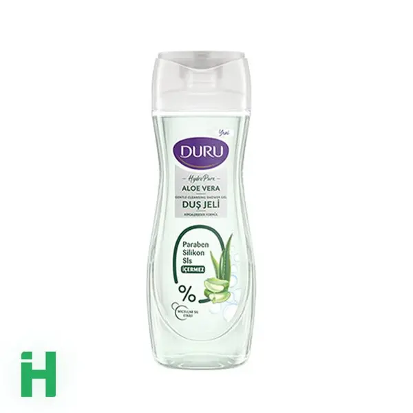 شامپو بدن دورو مدل Aloe Vera Dus Jeli حاوی عصاره آلوئه ورا 450 میل