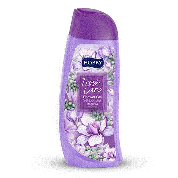 شامپو بدن هوبی مدل Fresh Care ژل مگنولیا حجم 500 میلی لیتر