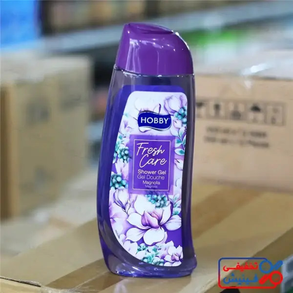 شامپو بدن هوبی مدل Fresh Care ژل مگنولیا حجم 500 میلی لیتر