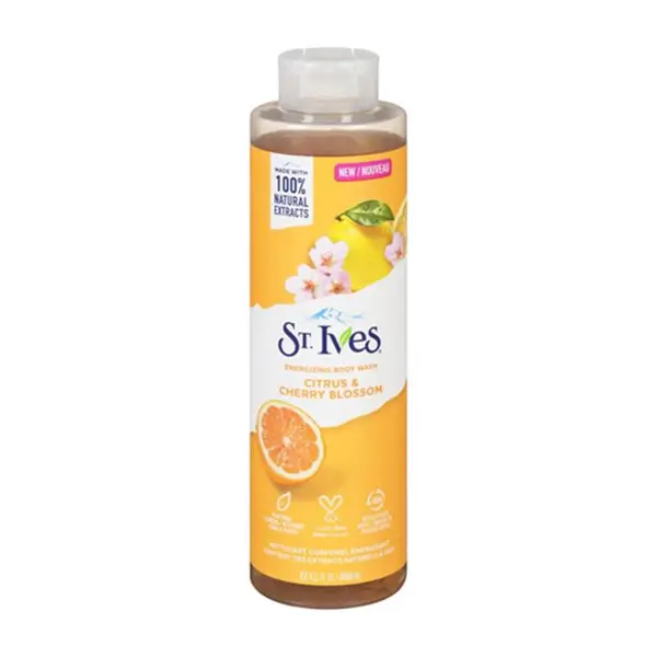 شامپو بدن مرکبات و شکوفه گیلاس سینت ایوز Citrus & Cherry Blossom حجم 650 میلی لیتر