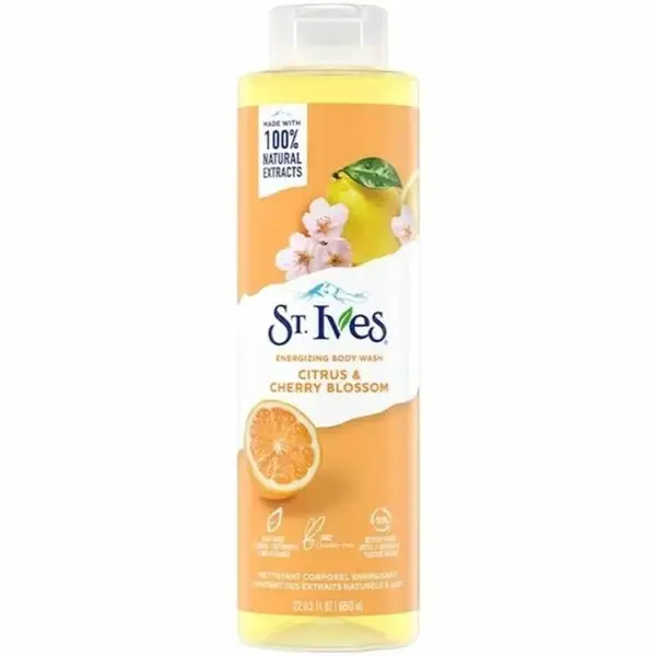 شامپو بدن مرکبات و شکوفه گیلاس سینت ایوز Citrus & Cherry Blossom حجم 650 میلی لیتر