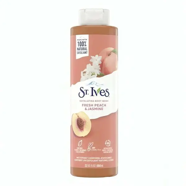 شامپو بدن سینت ایوز مدل Fresh peach and jasmine هلو و گل یاسمین حجم 650 میل