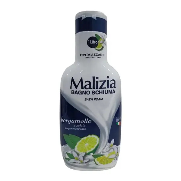 شامپو بدن مالیزیا مدل bergamot and sage حجم 1000 میلی لیتر