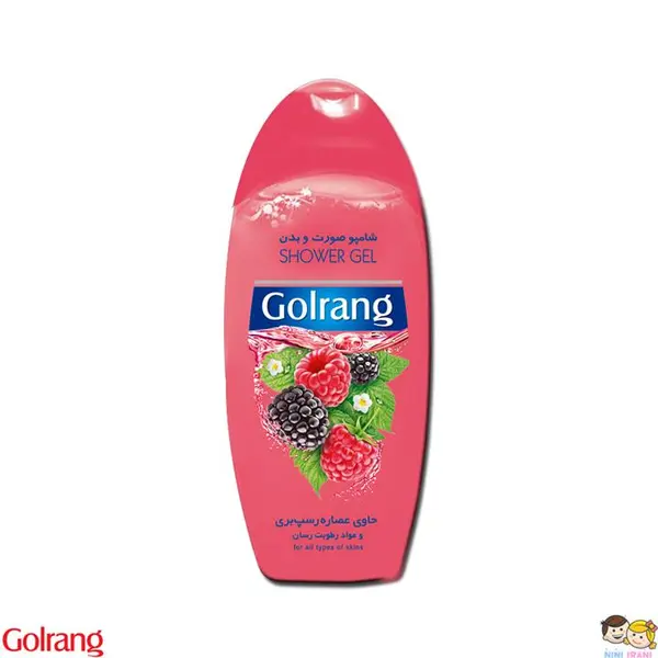 شامپو صورت و بدن گلرنگ مدل Berry وزن 400 گرم