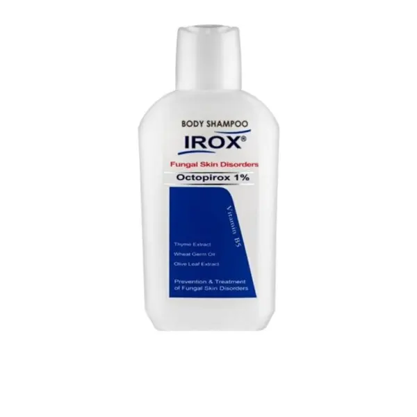 شامپو بدن ایروکس مدل fungal skin Disorders Octopirox ضد قارچ حجم 200 میلی لیتر