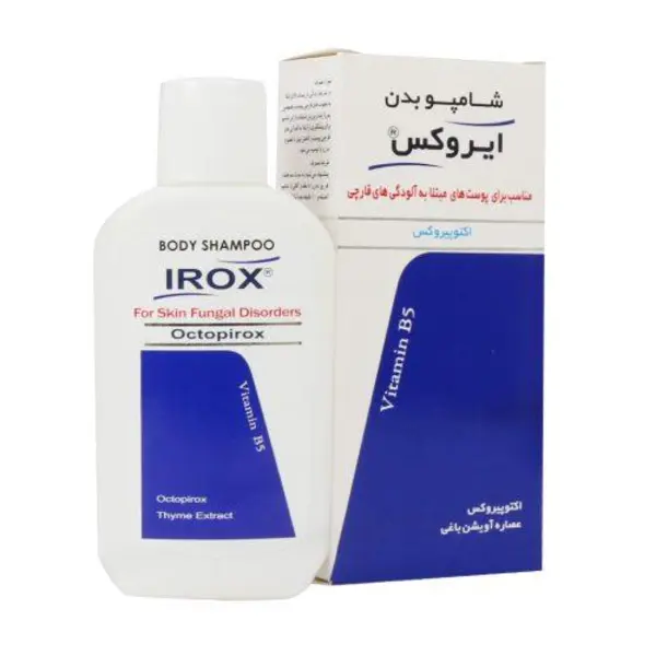 شامپو بدن ایروکس مدل fungal skin Disorders Octopirox ضد قارچ حجم 200 میلی لیتر شامپو بدن ایروکس مدل fungal skin Disorders Octopirox ضد قارچ حجم 200 میلی لیتر