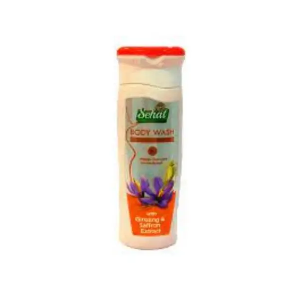 شامپو بدن صحت مدل جینسینگ و زعفران Ginseng Saffron Extract حجم 300 میلی لیتر