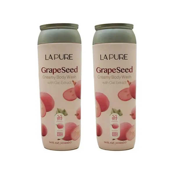 شامپو بدن لپیور مدل هسته انگور Grape-Seed حجم 414 میلی لیتر مجموعه 2 عددی