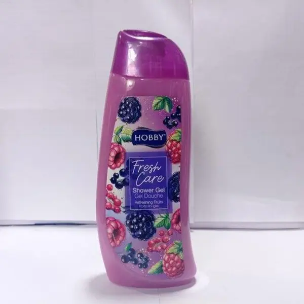 شامپو بدن هوبی Fresh Care حاوی عصاره تمشک و شاه توت 500 میلی لیتر
