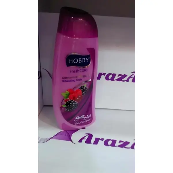 شامپو بدن هوبی Fresh Care حاوی عصاره تمشک و شاه توت 500 میلی لیتر