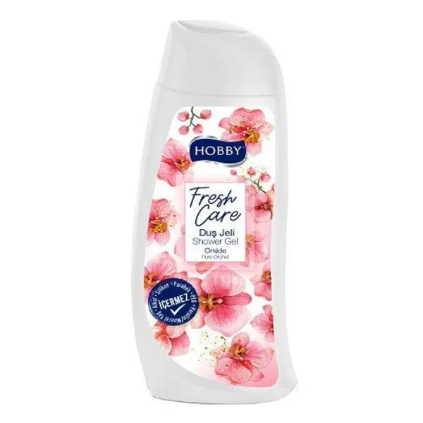 شامپو بدن هوبی مدل Fresh Care حاوی عصاره گل ارکیده حجم 500 میل