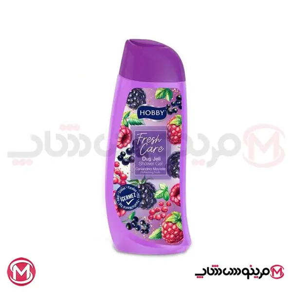 شامپو بدن هوبی Fresh Care حاوی عصاره تمشک و شاه توت 500 میلی لیتر