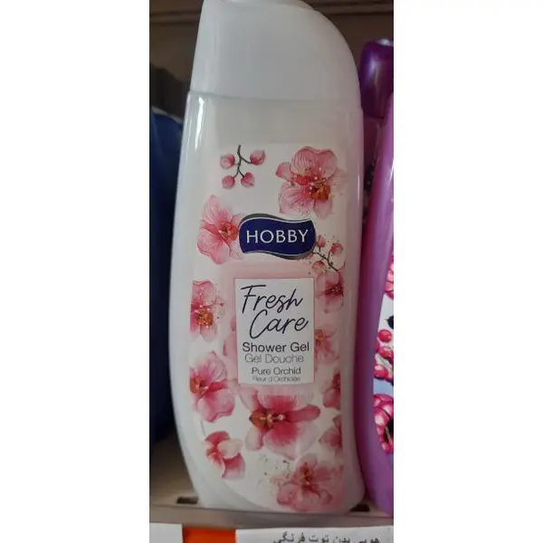شامپو بدن هوبی مدل Fresh Care حاوی عصاره گل ارکیده حجم 500 میل