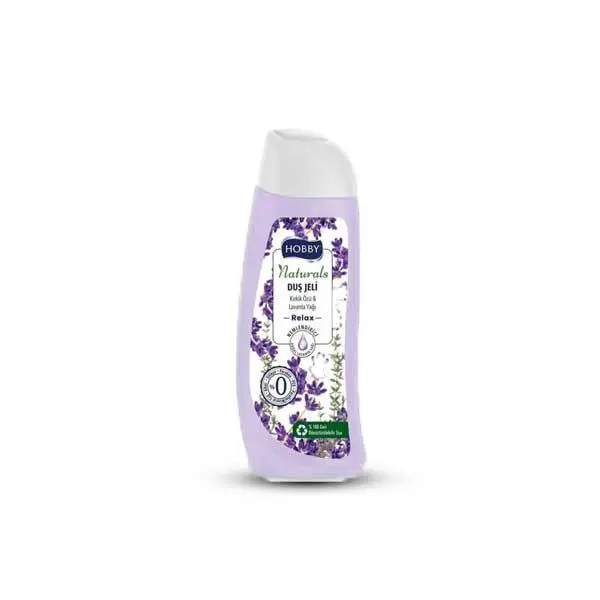 شامپو بدن هوبی مدل Relax حاوی عصاره آویشن و روغن اسطوخودوس حجم 500 میل
