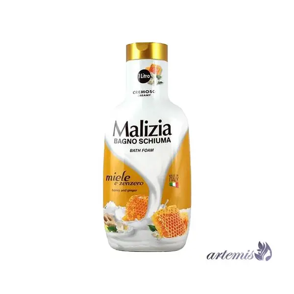 شامپو بدن مالیزیا مدل honey and ginger عسل و زنجبیل حجم 1000 میلی لیتر