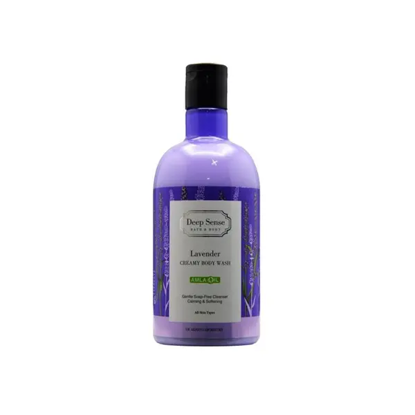 شامپو بدن دیپ سنس مدل lavender لوندر حجم 400 میلی لیتر