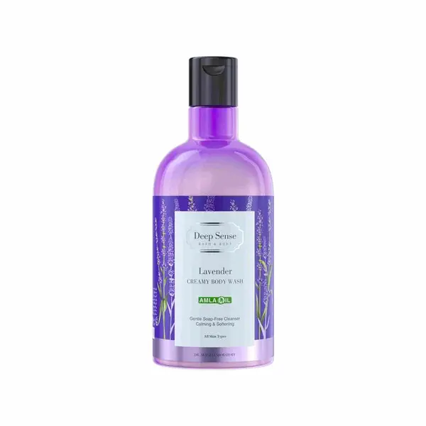 شامپو بدن دیپ سنس مدل lavender لوندر حجم 400 میلی لیتر