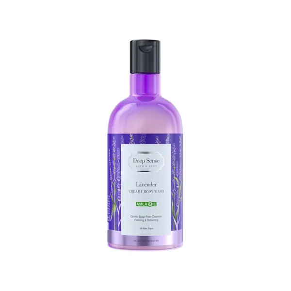 شامپو بدن دیپ سنس مدل lavender لوندر حجم 400 میلی لیتر