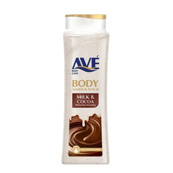 شامپو صورت و بدن اسکراب اوه مدل Milk And Honey وزن 380 گرم
