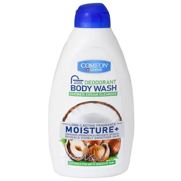 شامپو بدن کامان مدل Moisture حجم 510 میلی لیتر