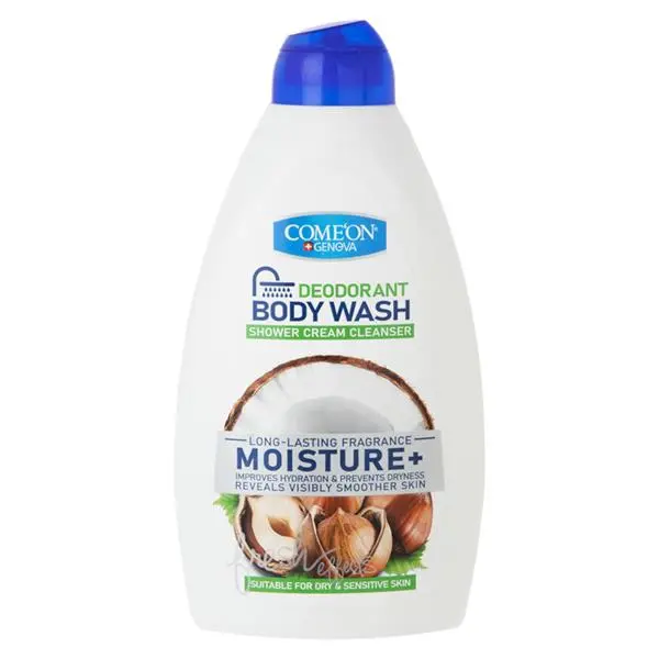 شامپو بدن کامان مدل Moisture حجم 510 میلی لیتر