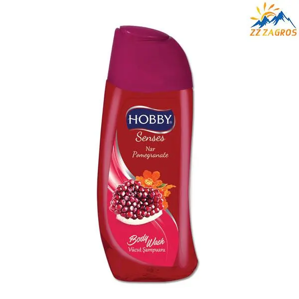 شامپو بدن هوبی مدل pomegranate انار حجم 500 میلی لیتر