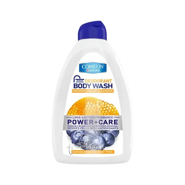 شامپو بدن کامان مدل power+care  حجم  ۵۱۰ میلی لیتر