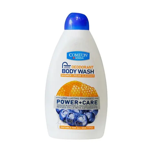 شامپو بدن کامان مدل power+care  حجم  ۵۱۰ میلی لیتر