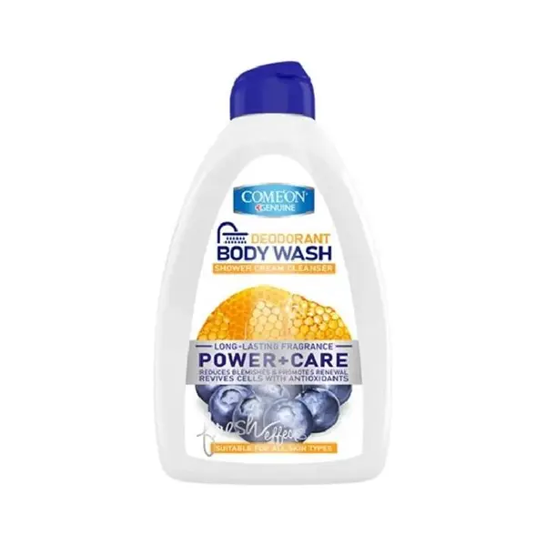 شامپو بدن کامان مدل power+care  حجم  ۵۱۰ میلی لیتر