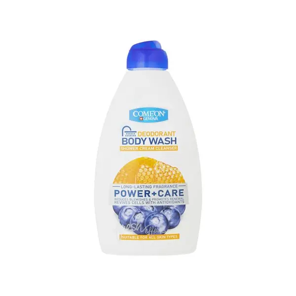 شامپو بدن کامان مدل power+care  حجم  ۵۱۰ میلی لیتر