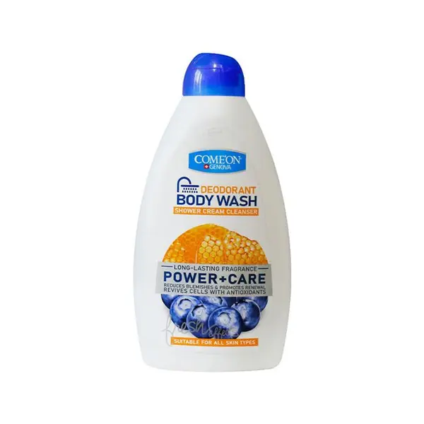 شامپو بدن کامان مدل power+care  حجم  ۵۱۰ میلی لیتر