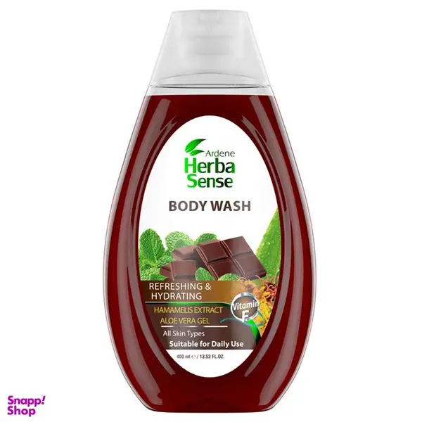 شامپو بدن آردن هرباسنس مدل REFRESHING and HYDRATING حجم 400 میلی لیتر