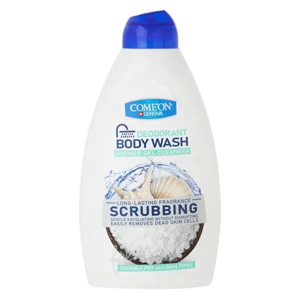 شامپو بدن کامان مدل لایه بردار Scrubbing حجم ۵۱۰ میلی لیتر