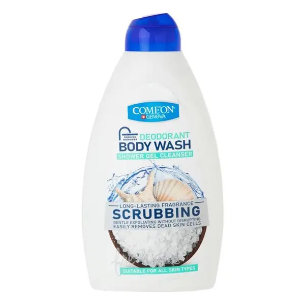 شامپو بدن کامان مدل لایه بردار Scrubbing حجم ۵۱۰ میلی لیتر