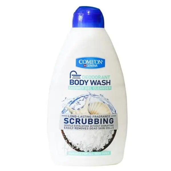 شامپو بدن کامان مدل لایه بردار Scrubbing حجم ۵۱۰ میلی لیتر