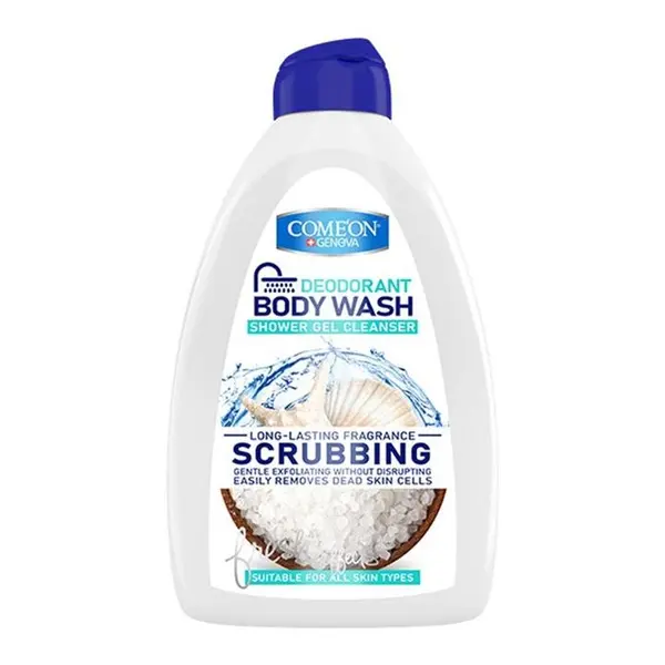 شامپو بدن کامان مدل لایه بردار Scrubbing حجم ۵۱۰ میلی لیتر